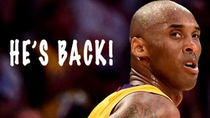 Kobe Bryant RETURNING To The BASKETBALL COURT!
