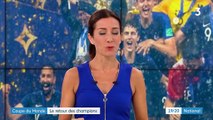 Coupe du monde : c est la fête sur les champs-elysées pour célébrer les bleus