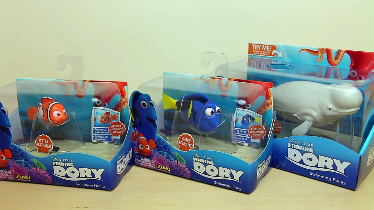 Finding Dory Swimming Dory, Nemo & Bailey Reviewed Electronic pet toys by ZURU