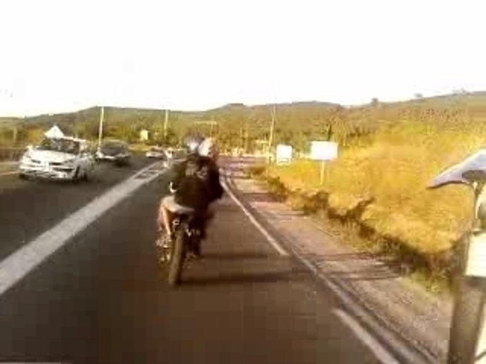 La bande sur la route