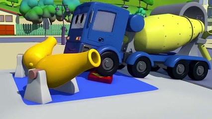 Carl le Super Truck - La bétonnière - La Ville des Voitures