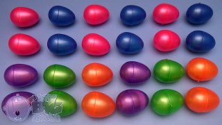 Learn Patterns with Surprise Eggs! Opening Surprise Eggs filled with Toys! Lesson 31