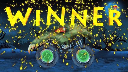 Scary Taxi vs Scary Monster Truck | Car Race | Video For Kids | kids car