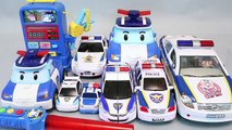 Robocar Poli Police Cars Tayo The Little Bus English Learn Numbers Colors orbeez Toy Surpr