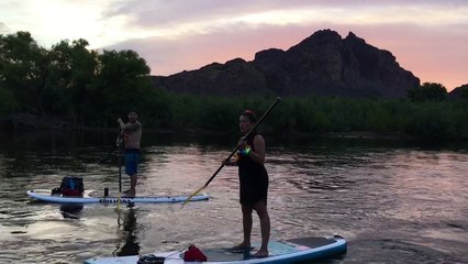 Stand Up Paddle Boarding Fail