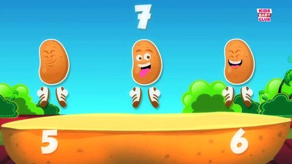 One Potato, Two Potato | Nursery Rhymes From Kids Baby Club