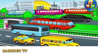 Transport TAXI SCHOOL BUS LIMUZIN TRAIN TRAM Vehicles Game