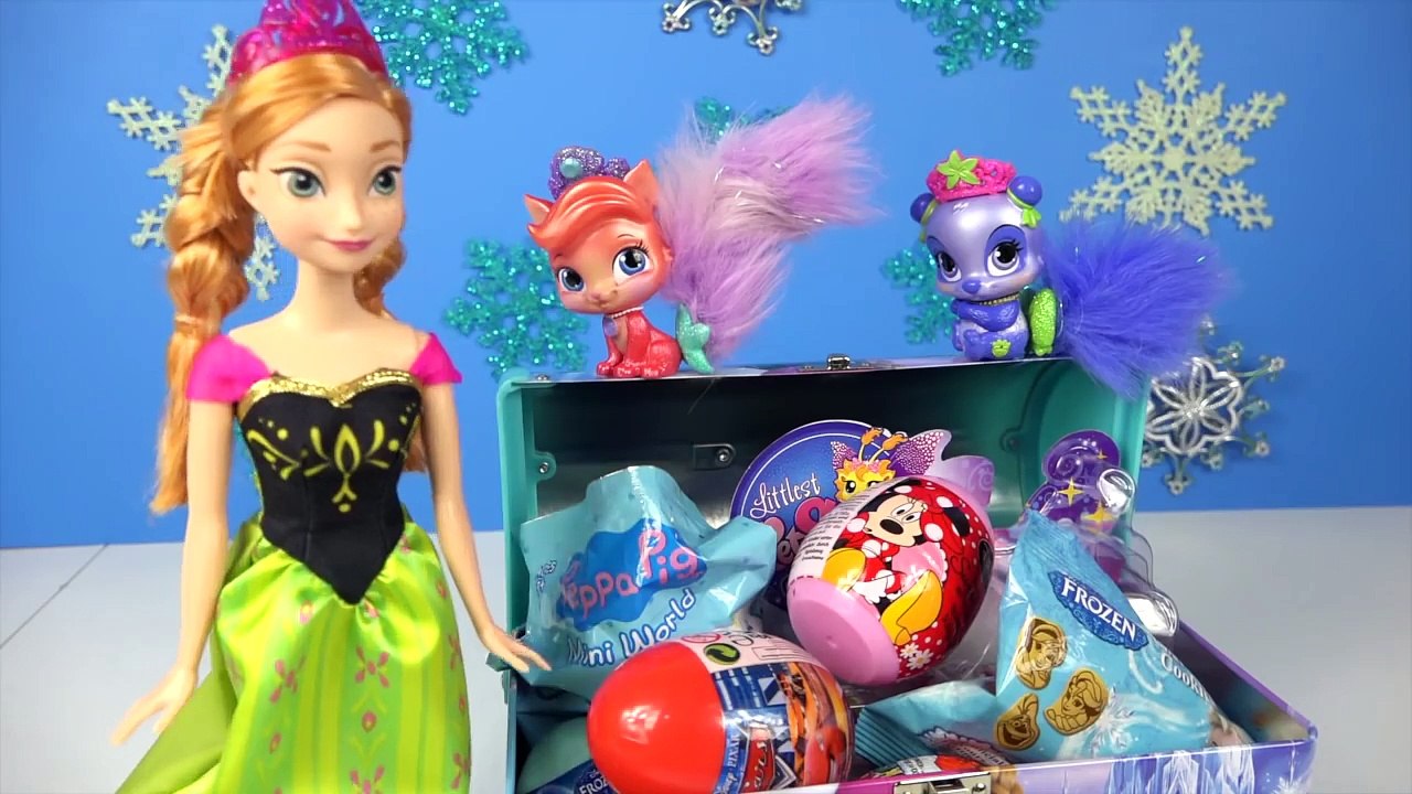 FROZEN SURPRISES Elsa Box LITTLEST PET SHOP Hello Kitty Minnie Mouse Peppa Pig Cars Eggs T