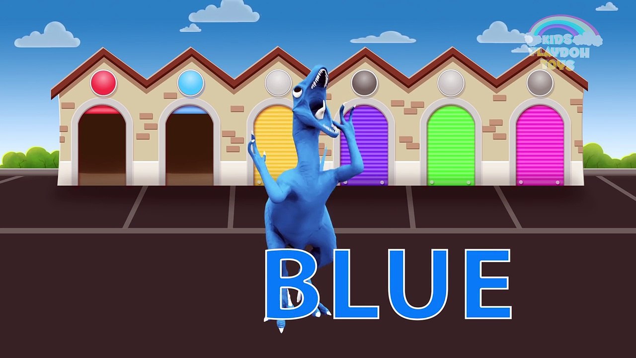 Learn Colors with Dinosaurs for Children | Colors Dinosaurs Cartoons for Children | Learni