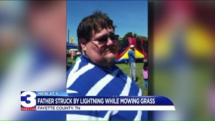 Man Killed by Lightning Strike While Mowing Yard in Tennessee