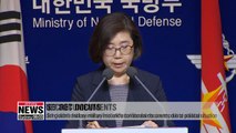 Defense minister decided not to disclose military intel unit's confidential documents in March considering political situations