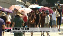 Korea marks 'Chobok', start of hottest period of summer