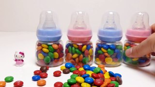 M&Ms Hide & Seek Surprise Toys in Feeding Bottle for Babies