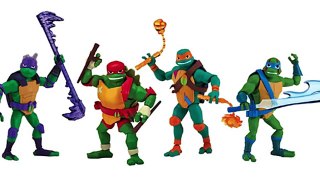 Rise of the Teenage Mutant Ninja Turtles Action Figures Revealed! - Pre Toy Fair 2018
