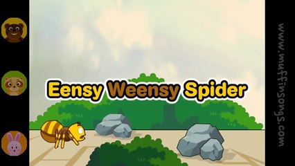 Eensy Weensy Spider (Itsy Bitsy) | Family Sing Along Muffin Songs