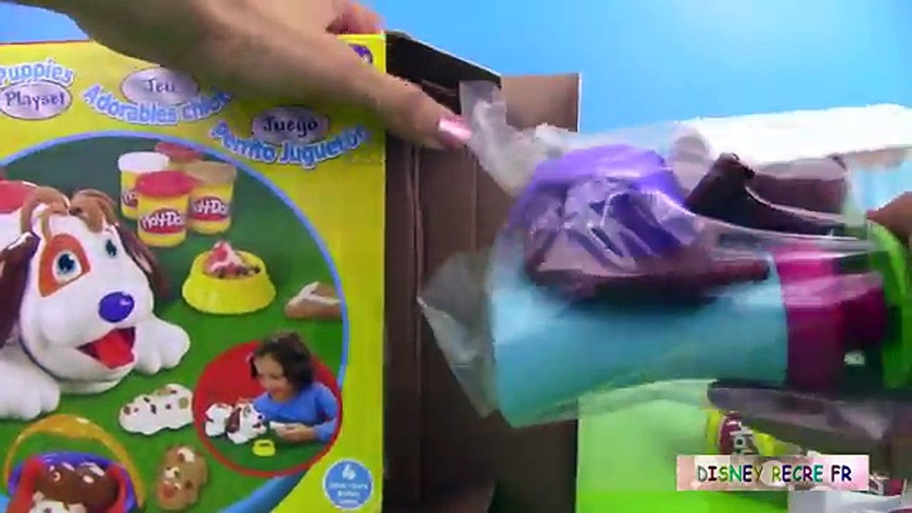 Play Doh Puppies Playset Pâte à modeler Adorables Chiots Perrito Juguetón
