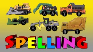 Spell Construction Vehicles Grader, Loader, Excavator, Dozer and More