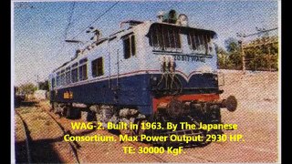 8. Indian Locomotive Class WAG series.