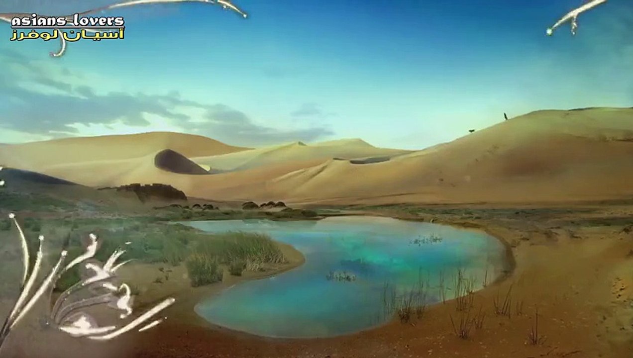 المسلسل الصيني التاريخي الرومانسي صوت الصحراء الحلقة 01