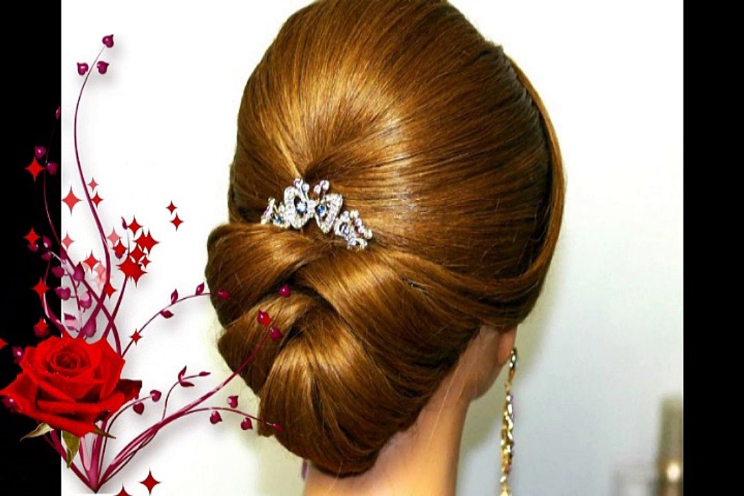 Most Beautiful Indian Wedding Bridal Hairstyles, Indian Wedding Hairstyles For Beautiful Women #2