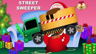 Learning Street Vehicles Names and Sounds for Children with SantaClaus