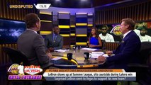 Chris Broussard on LeBron's appearance at Lakers Summer League game in Vegas | NBA | UNDISPUTED
