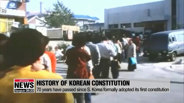 S. Korea observes 70th Constitution Day amid calls for revision