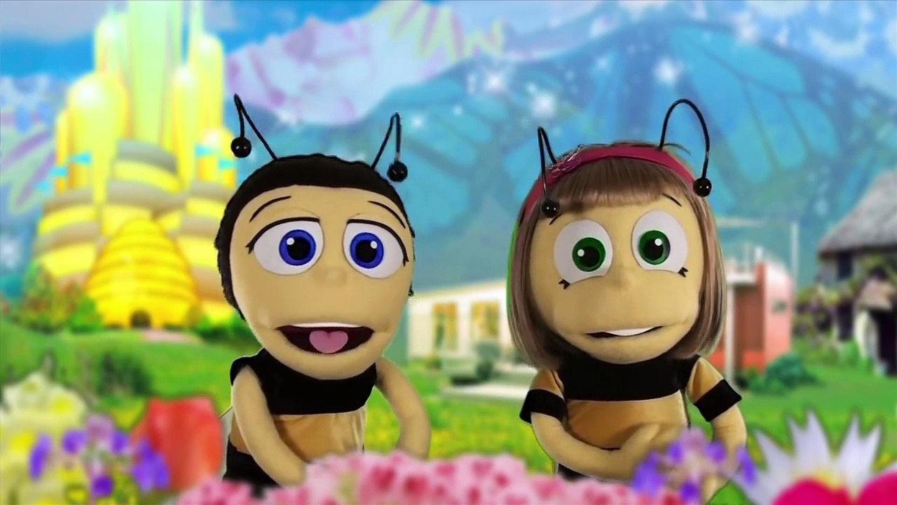 Childrens Puppet Show Glamour Bees Kindness / Manners Excuse Me