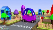 Cars for Kids   Car Cartoons for Children   Tow Truck   Police Car   Monster Trucks for Children (2)