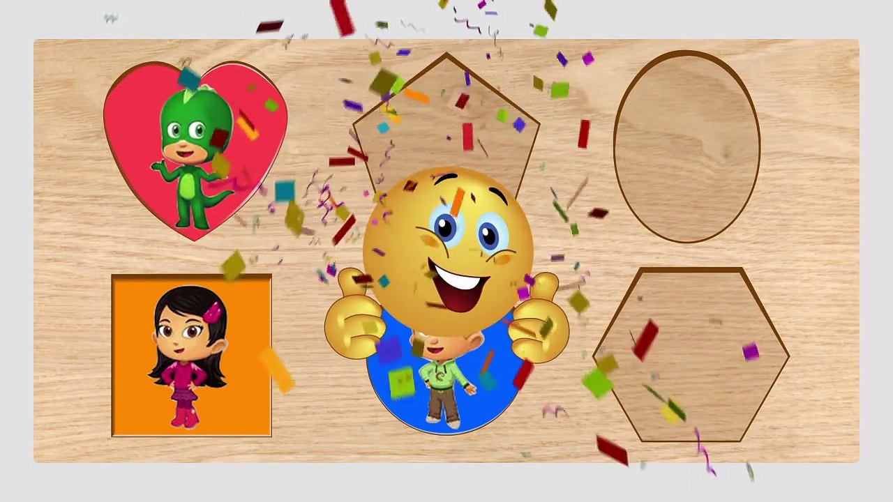 Funny Alien Dance and Learn Shapes for Kids