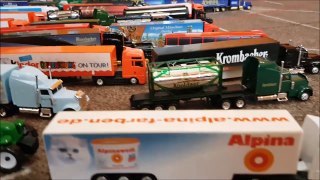 driving toy trucks for children Play and Review with toy trucks