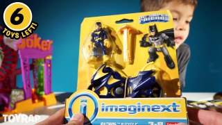 Batman Toys Giant Surprise Egg ft Imaginext Batman vs Superman Batgirl Joker Playset by To