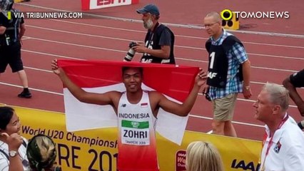 Kisah Muhammad Zohri, atlet sprinter juara dunia - TomoNews