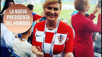 WC 2018: De presidenta de Croacia a presidenta del Mundial