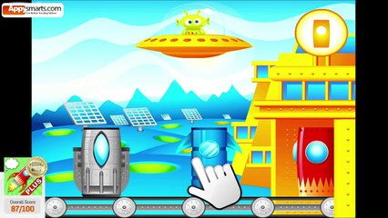 Spelling game for kids: Rocket Speller PLUS by Little Big Thinkers video review/short game