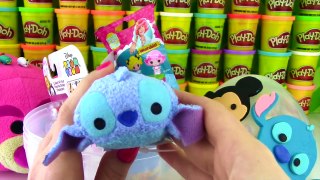 TSUM TSUM Play DohSurprise EGG | Olaf Stitch Mickey Disney Frozen Elsa