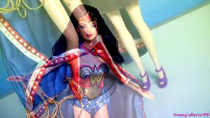 Elsa Dress Up as Wonder Woman Halloween Costume new Disney Frozen Superhero DC Comics