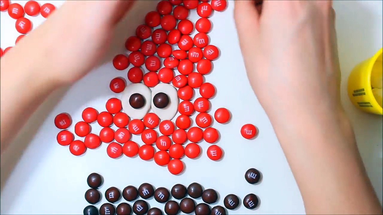 Making Patrick with M&Ms and Play doh, Candy SpongeBob SquarePants best friend, Patrick