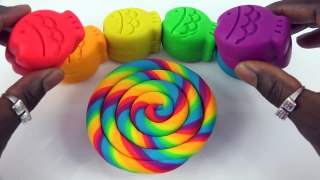 Learn Colors 3d Play Doh Fish Modelling Clay Elmo Mold Play Doh