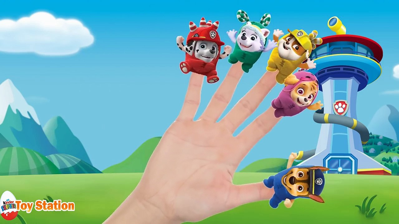Paw Patrol Transforms Into Oddbods | Oddbods & Paw Patrol Finger Family Nursery Rhymes