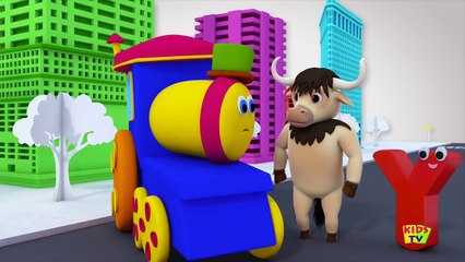 The Letter Y Song For Babies | ABC Songs For Kids | Learning Street With Bob The Train by Kids Tv