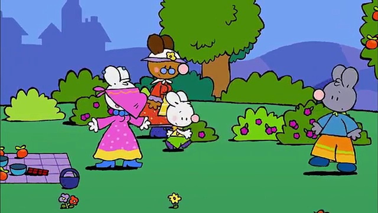 Petit Lapin Blanc - Épouvantail et visage gonflé | Dessin Animé en Français