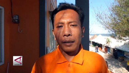 Nelayan Gunung kidul jatuh dari tebing