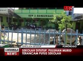 Sekolah Ditutup, Puluhan Murid Terancam Putus Sekolah