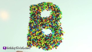 M+M Candy ABCs + Learning Fun! Alphabet by HobbyKidsLand
