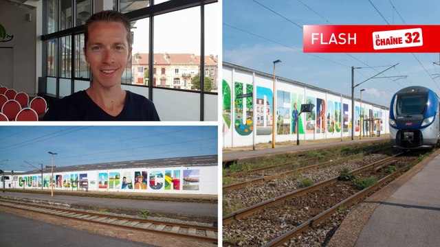 FLASH | Coudekerque-Branche - L'art entre en gare