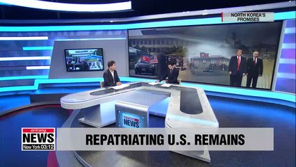 [ISSUE TALK] North Korea negotiations on returning remains of U.S. soliders drags on