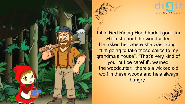 Little Red Riding Hood | Animated Fairy Tale & Bedtime Storybook For Kids