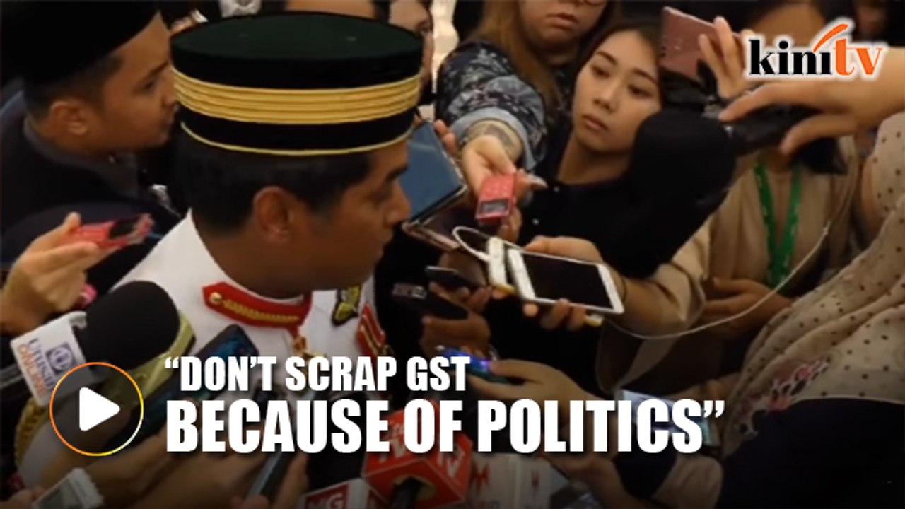 KJ to introduce bill for lower GST to counter Harapan's SST