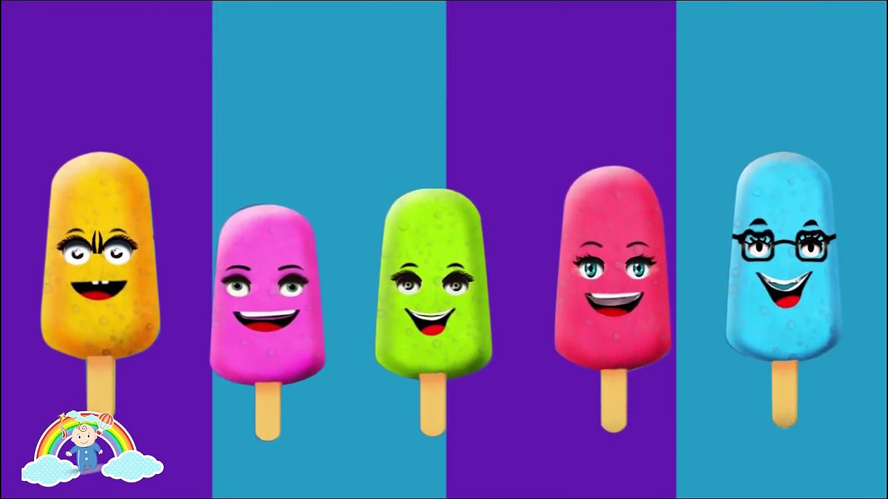 Lollipop Finger Family Nursery children 3d rhymes Popsicle finger family rhymes